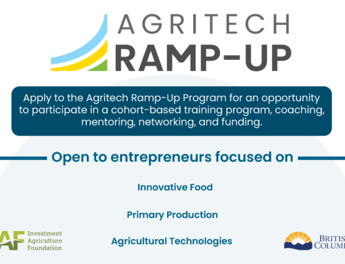 AgriTech Ramp-Up Pilot Program Update